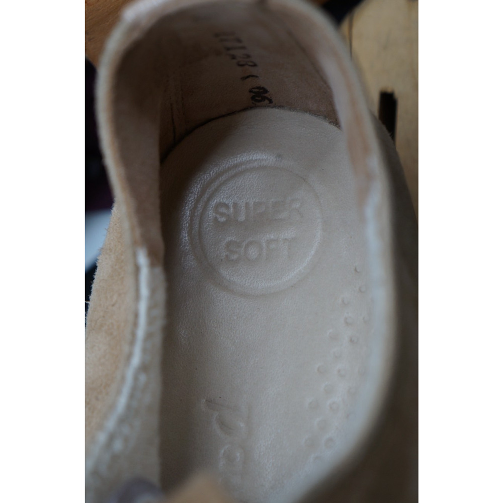$470 Paul Green Sophie Sneakers Sahara Dakar low top NUBUCK PATENT 8.5 US - Picture 12 of 12